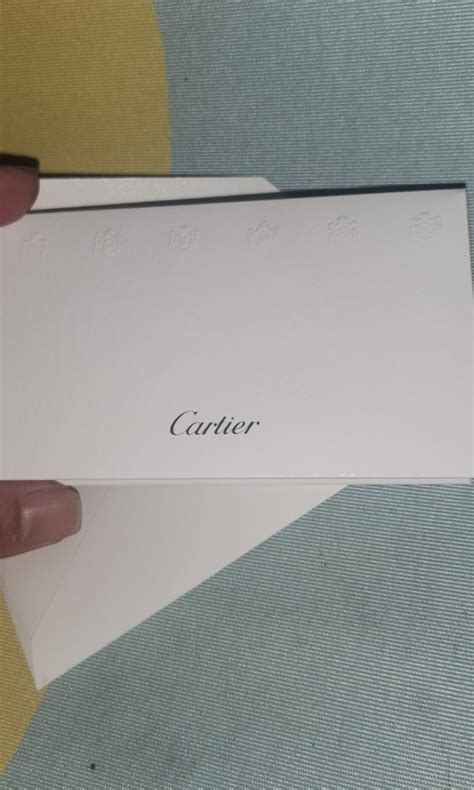 cartier gift card return.